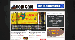 Desktop Screenshot of gojocafe.com